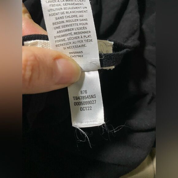 Treasure & Bond black boho fringe trim beachy coastal kimono swim coverup top OS - Picture 9 of 15